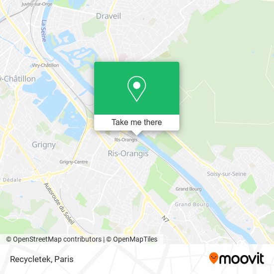 Recycletek map