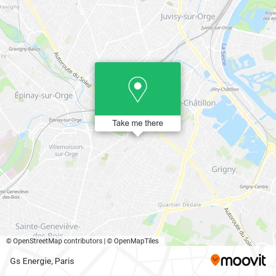 Gs Energie map