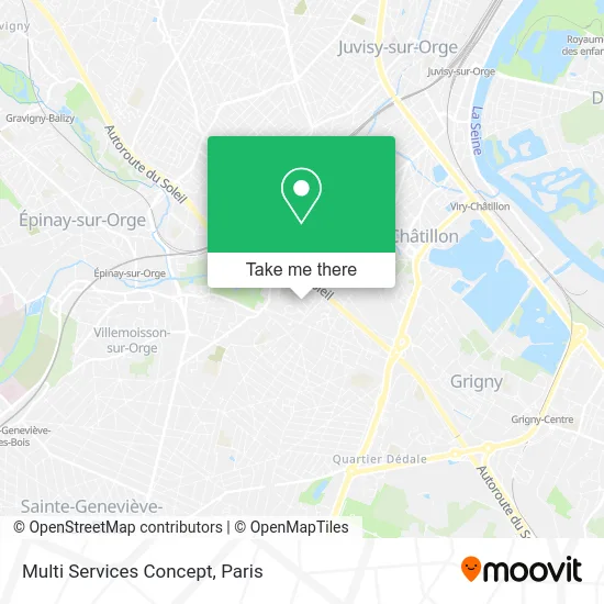 Multi Services Concept map