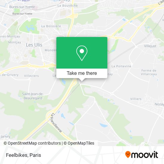 Feelbikes map