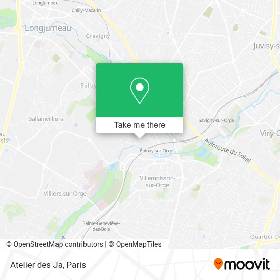 Atelier des Ja map