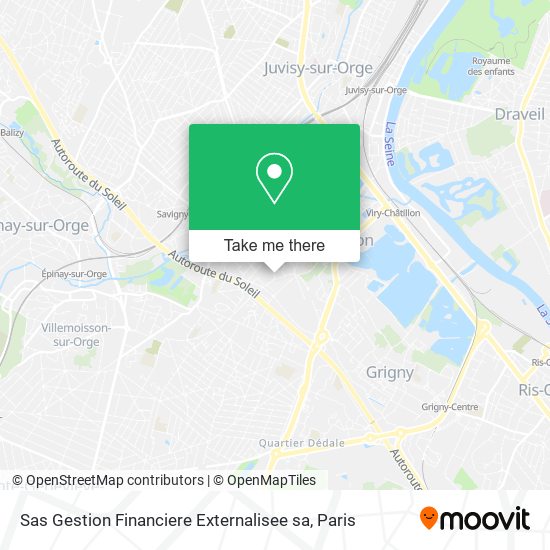 Sas Gestion Financiere Externalisee sa map