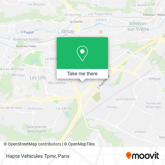 Hapte Vehicules Tpmr map