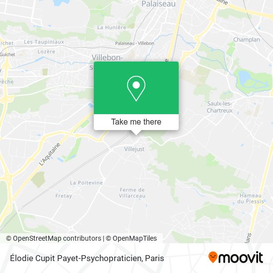 Élodie Cupit Payet-Psychopraticien map