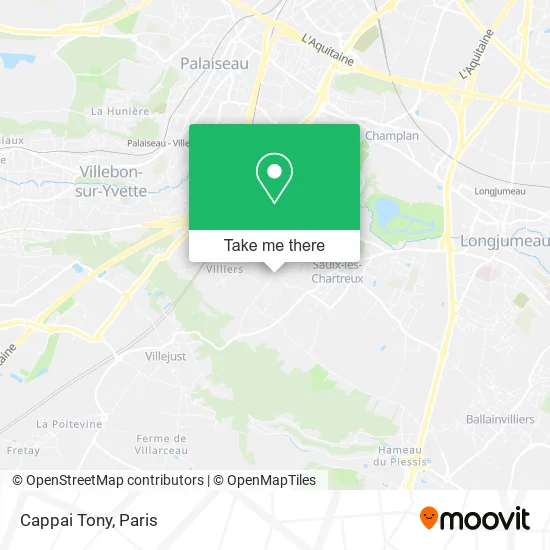 Cappai Tony map