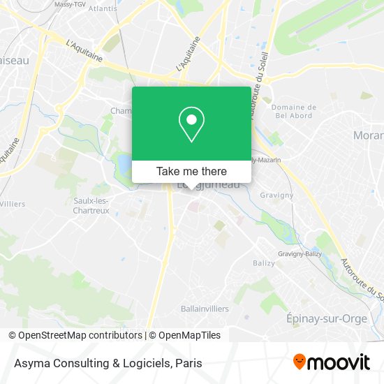 Asyma Consulting & Logiciels map