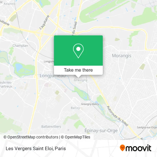 Les Vergers Saint Eloi map