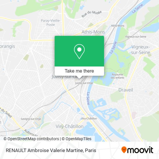 RENAULT Ambroise Valerie Martine map