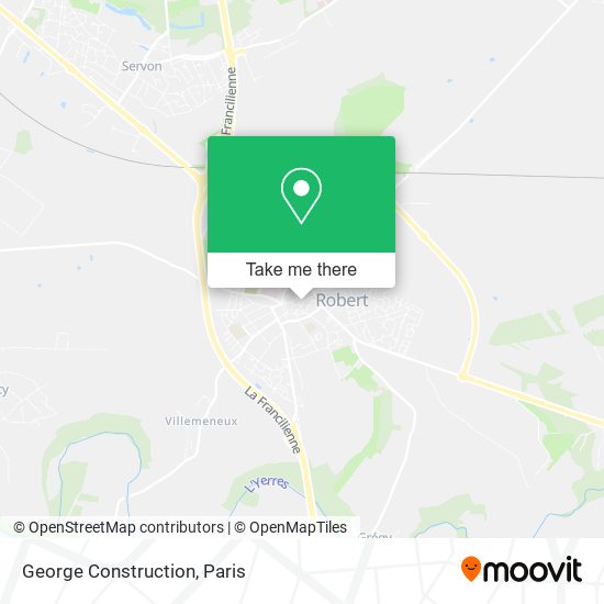 George Construction map