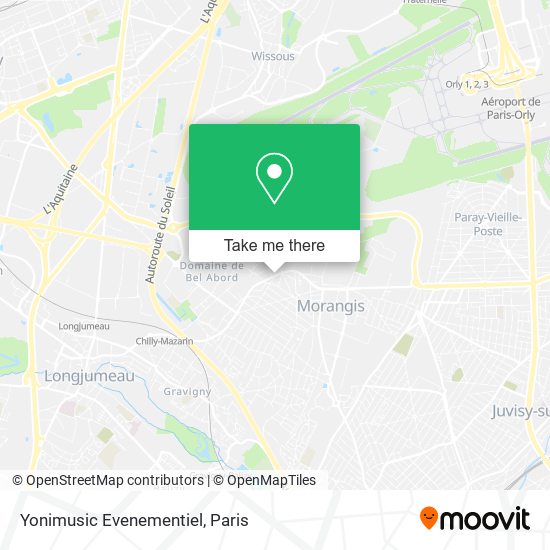 Yonimusic Evenementiel map