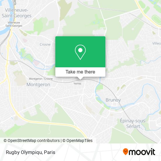 Mapa Rugby Olympiqu