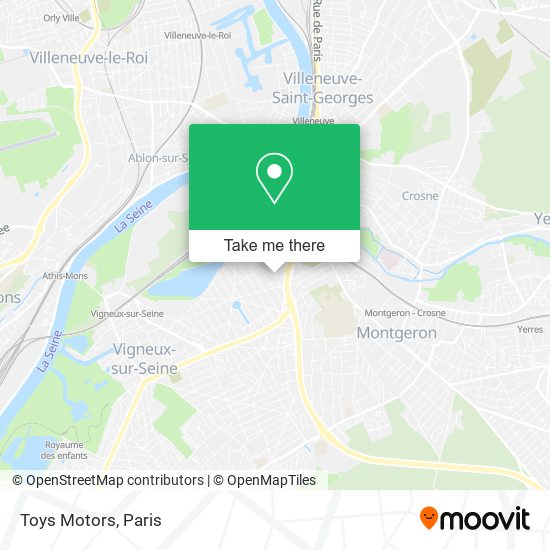 Toys Motors map