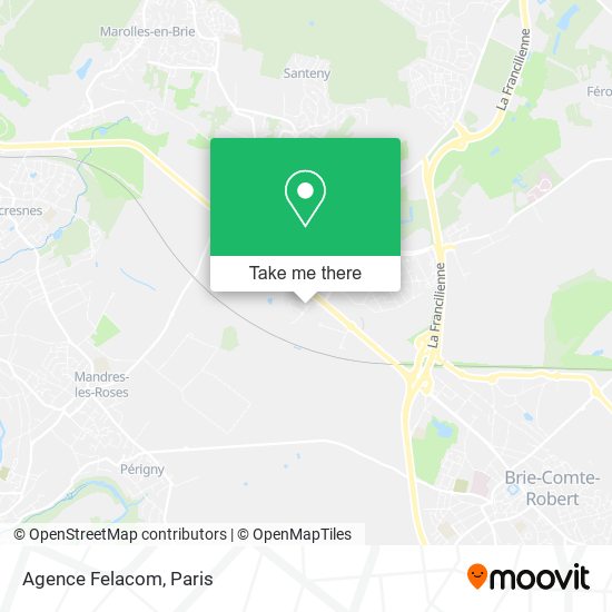 Agence Felacom map
