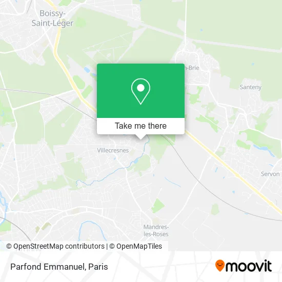 Parfond Emmanuel map