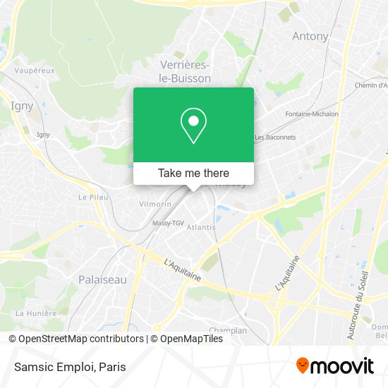 Samsic Emploi map