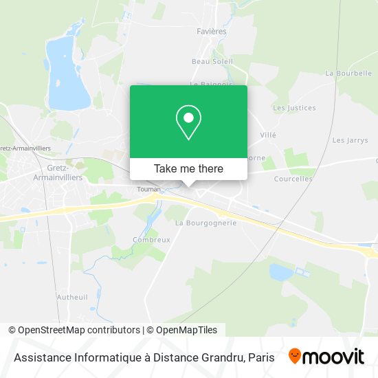 Mapa Assistance Informatique à Distance Grandru