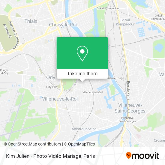 Kim Julien - Photo Vidéo Mariage map