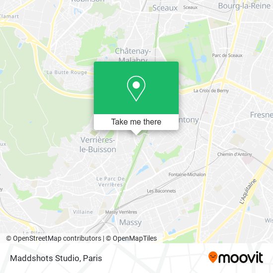 Mapa Maddshots Studio