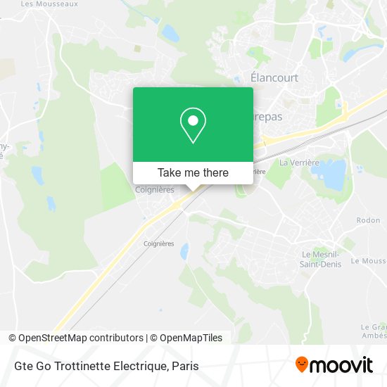Gte Go Trottinette Electrique map