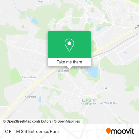 C P T M S B Entreprise map