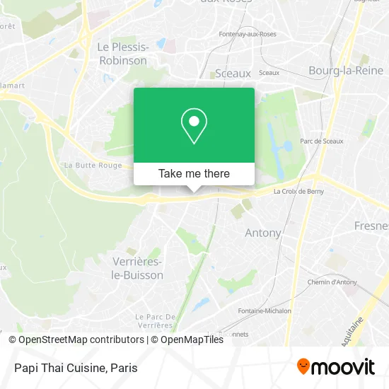 Papi Thai Cuisine map
