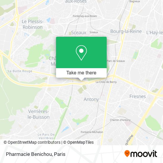 Pharmacie Benichou map