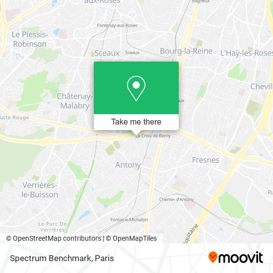 Spectrum Benchmark map