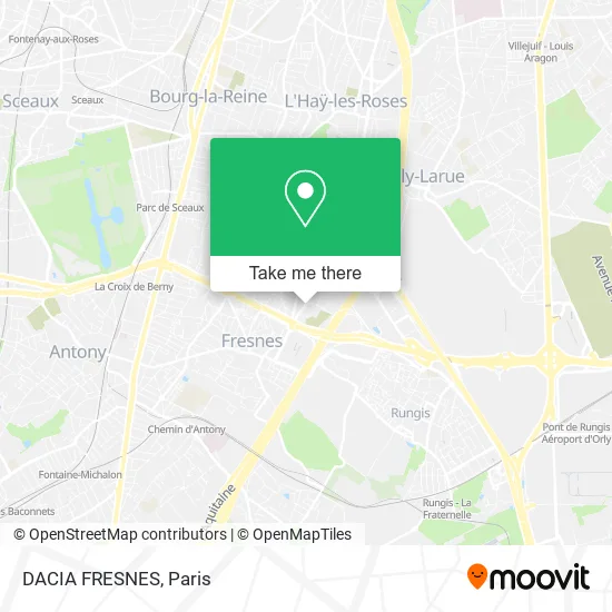 DACIA FRESNES map