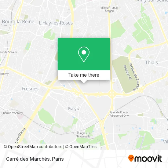 Carré des Marchés map