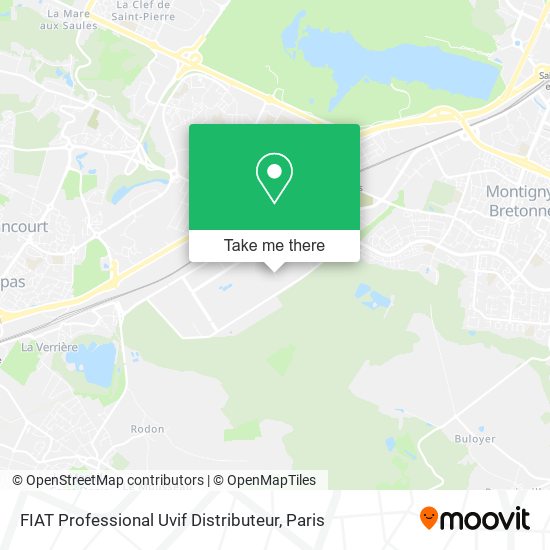 FIAT Professional Uvif Distributeur map