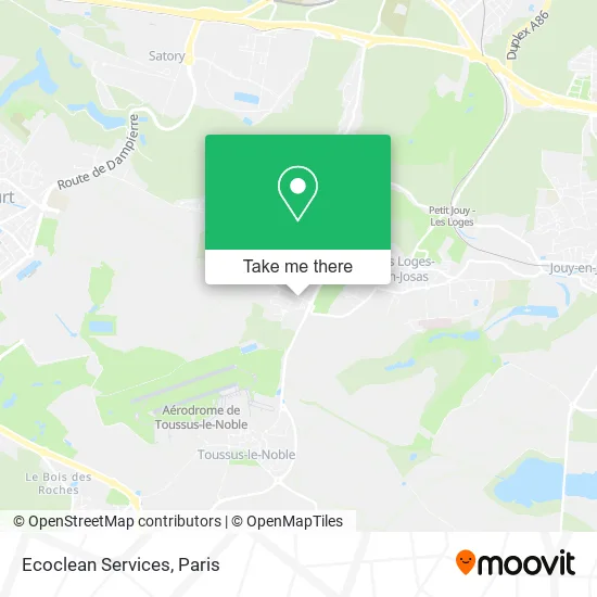 Ecoclean Services map