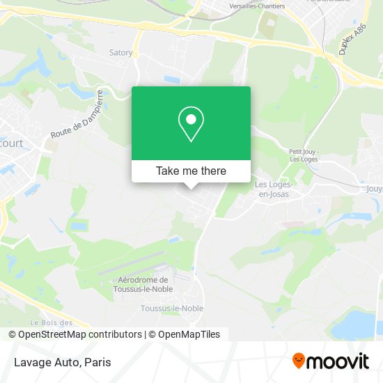 Lavage Auto map