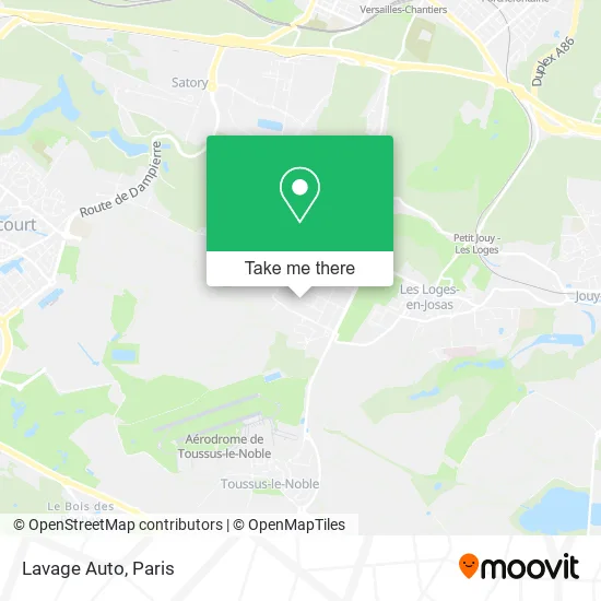 Lavage Auto map