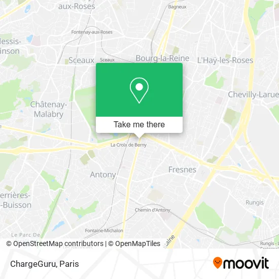 ChargeGuru map