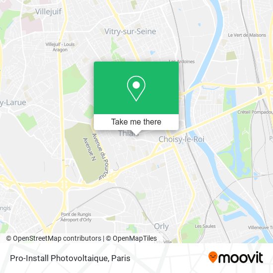 Pro-Install Photovoltaique map