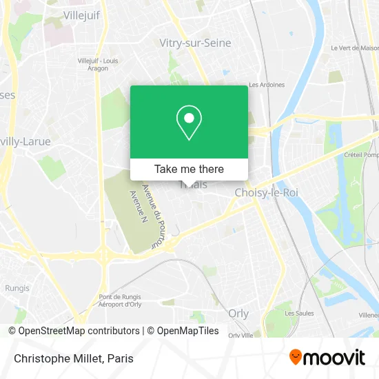 Christophe Millet map