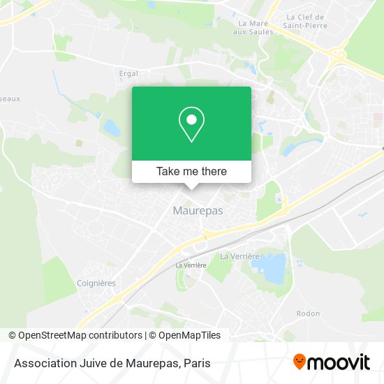 Association Juive de Maurepas map