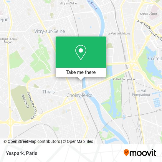 Yespark map