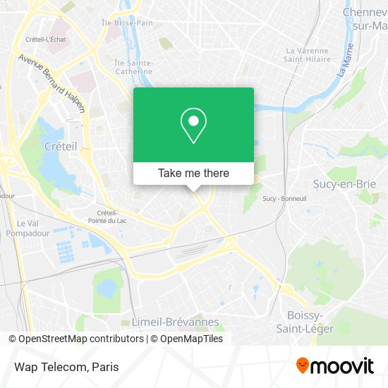 Wap Telecom map