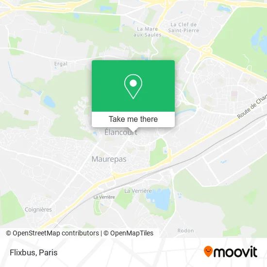 Flixbus map