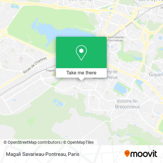 Magali Savarieau-Pontreau map