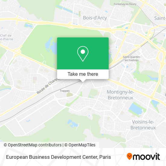 European Business Development Center map