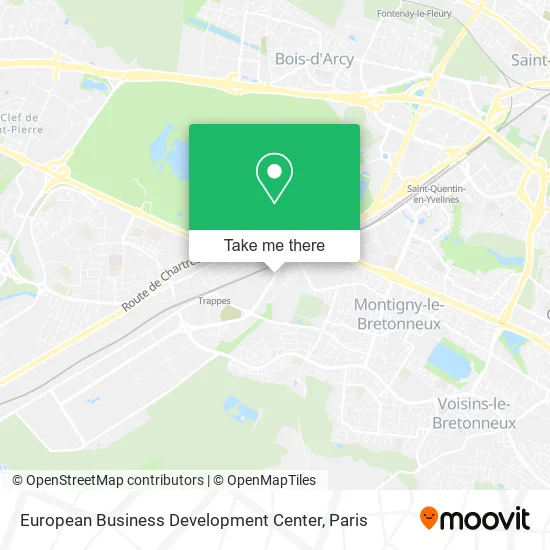 European Business Development Center map