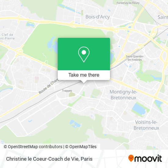 Christine le Coeur-Coach de Vie map
