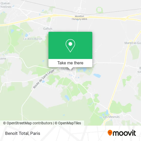 Mapa Benoît Total