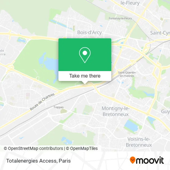 Totalenergies Access map