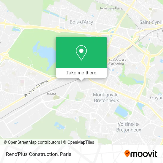 Reno'Plus Construction map