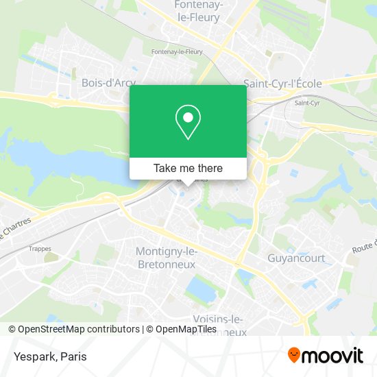 Yespark map