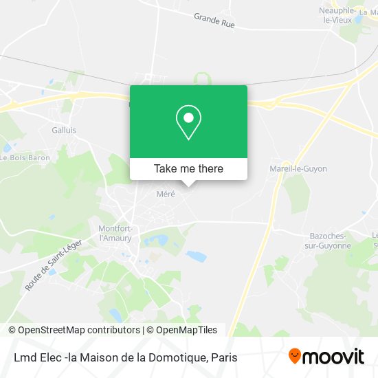 Lmd Elec -la Maison de la Domotique map