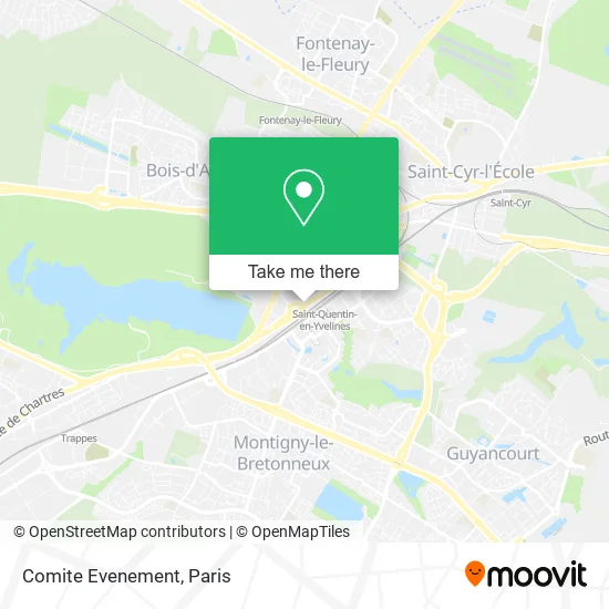 Comite Evenement map
